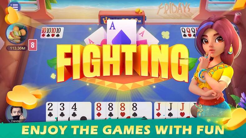 Скачать взломанную Tongits Star: Pusoy Color Game [Бесплатные покупки] MOD apk на Андроид