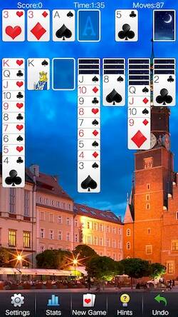 Скачать взломанную Пасьянс [Много монет] MOD apk на Андроид