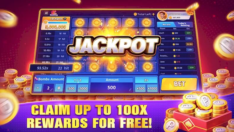 Скачать взломанную Mines Land - Slots, Color Game [Бесплатные покупки] MOD apk на Андроид