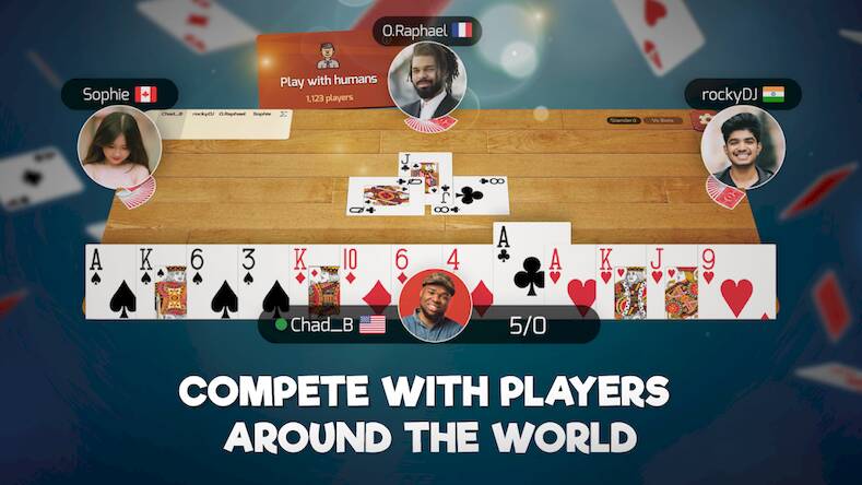 Скачать взломанную Callbreak: Game of Cards [Бесплатные покупки] MOD apk на Андроид