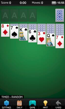 Скачать взломанную Solitaire [Много денег] MOD apk на Андроид