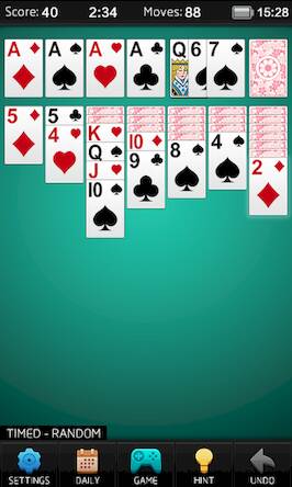 Скачать взломанную Solitaire [Много денег] MOD apk на Андроид