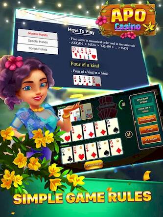 Скачать взломанную Apo Casino - Tongits 777 Slots [Много денег] MOD apk на Андроид