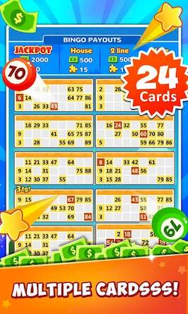 Скачать взломанную Bingo Win Cash [Много денег] MOD apk на Андроид