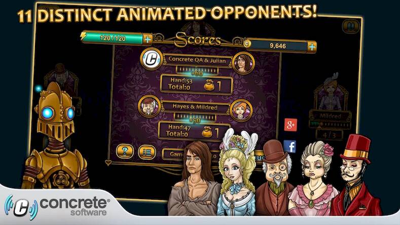 Скачать взломанную Aces® Spades [Много денег] MOD apk на Андроид