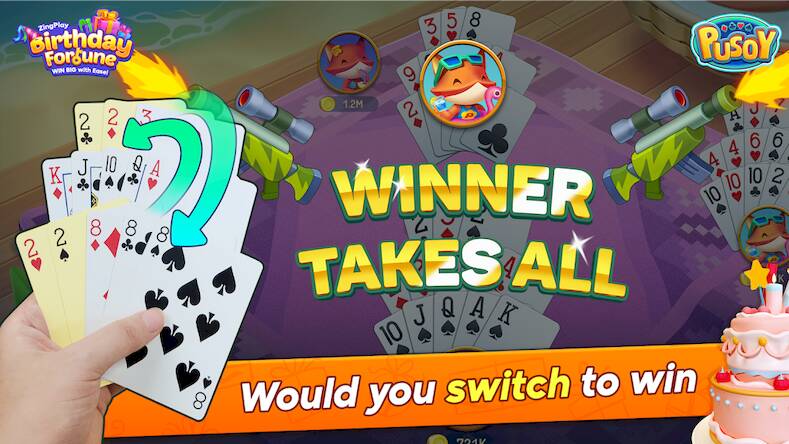Скачать взломанную Pusoy ZingPlay - 13 cards game [Много денег] MOD apk на Андроид