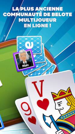 Скачать взломанную Exoty Belote en ligne, Coinche [Много монет] MOD apk на Андроид