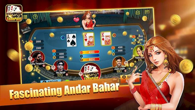 Скачать взломанную KKTeenPatti Plus [Бесплатные покупки] MOD apk на Андроид
