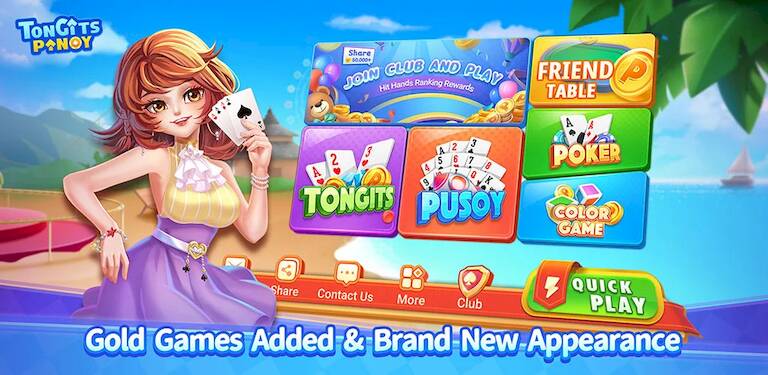 Скачать взломанную Tongits Pinoy [Мод меню] MOD apk на Андроид