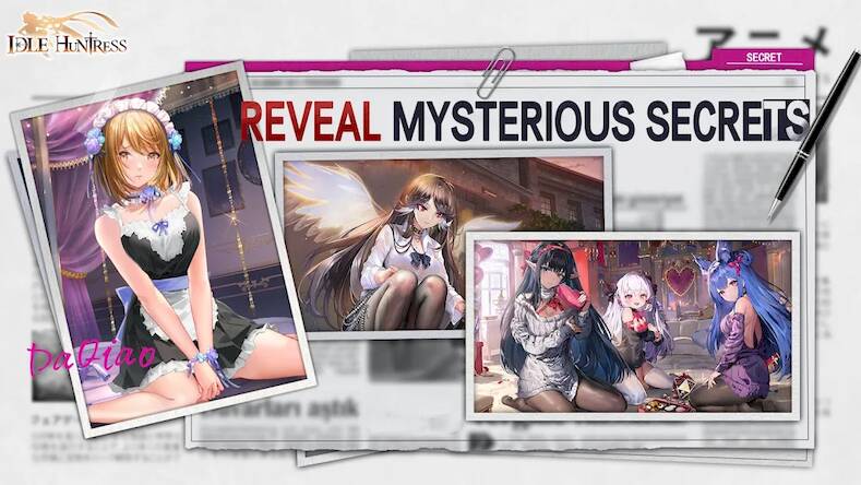 Скачать взломанную Idle Huntress: Girl's Land [Мод меню] MOD apk на Андроид