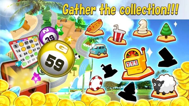 Скачать взломанную БИНГО [Много монет] MOD apk на Андроид