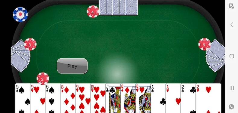 Скачать взломанную Tien Len Poker [Много монет] MOD apk на Андроид