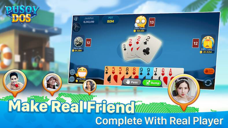 Скачать взломанную Pusoy Dos ZingPlay - card game [Мод меню] MOD apk на Андроид