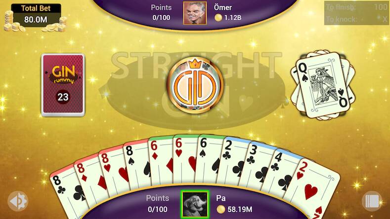 Скачать взломанную Gin Rummy - Offline Card Games [Мод меню] MOD apk на Андроид