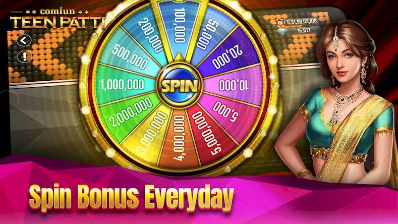 Скачать взломанную Teen Patti Comfun Card Online [Бесплатные покупки] MOD apk на Андроид