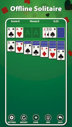 Скачать взломанную Solitaire - Offline Games [Мод меню] MOD apk на Андроид
