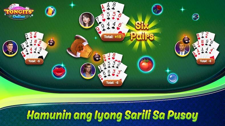 Скачать взломанную Tongits Online - Pusoy Slots [Много денег] MOD apk на Андроид