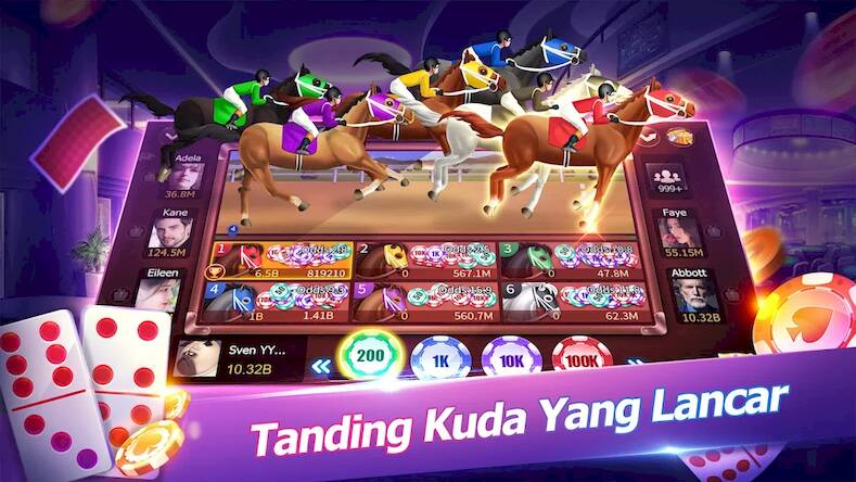 Скачать взломанную Domino QiuQiu 99 QQ Gaple Slot [Много монет] MOD apk на Андроид