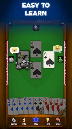 Скачать взломанную Hearts: Card Game [Мод меню] MOD apk на Андроид