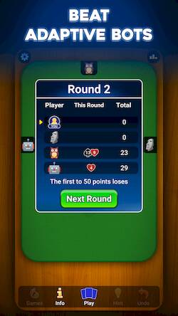 Скачать взломанную Hearts: Card Game [Мод меню] MOD apk на Андроид