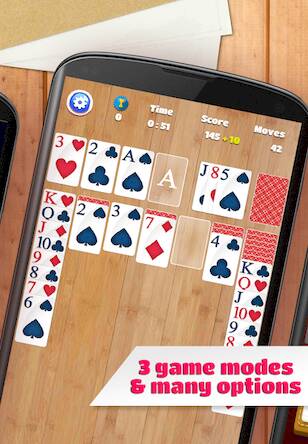 Скачать взломанную Солитер [Мод меню] MOD apk на Андроид
