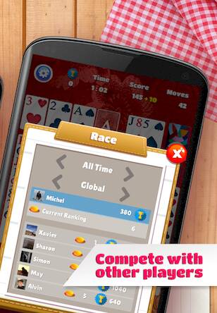 Скачать взломанную Солитер [Мод меню] MOD apk на Андроид