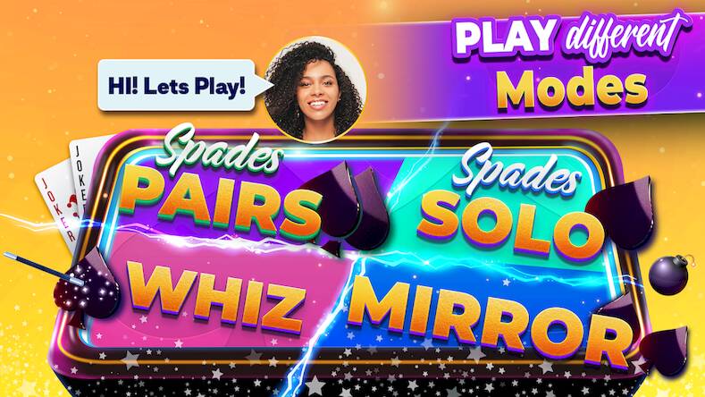 Скачать взломанную VIP Spades - Online Card Game [Много денег] MOD apk на Андроид