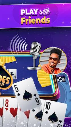 Скачать взломанную VIP Spades - Online Card Game [Много денег] MOD apk на Андроид