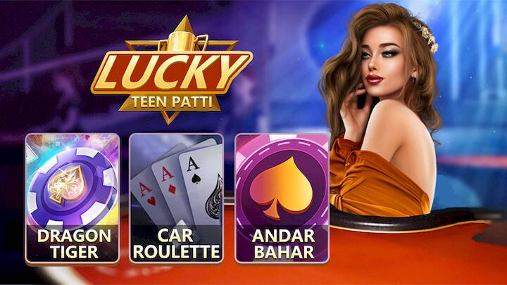 Скачать взломанную Teen Patti Lucky [Много монет] MOD apk на Андроид