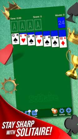 Скачать взломанную Solitaire + Card Game by Zynga [Мод меню] MOD apk на Андроид