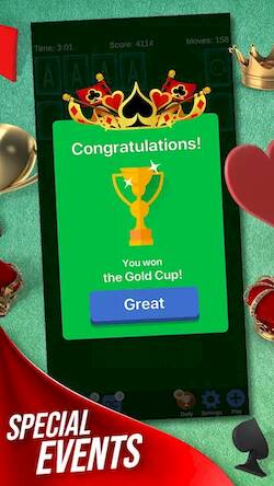 Скачать взломанную Solitaire + Card Game by Zynga [Мод меню] MOD apk на Андроид