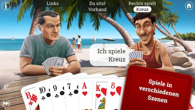 Скачать взломанную Skat [Бесплатные покупки] MOD apk на Андроид