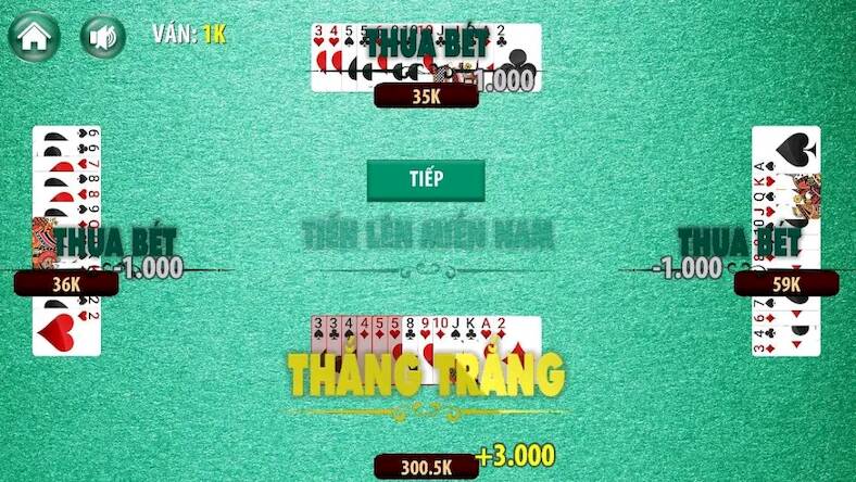 Скачать взломанную Tiến Lên - Tien Len [Много монет] MOD apk на Андроид