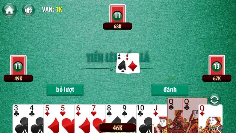 Скачать взломанную Tiến Lên - Tien Len Dem La [Мод меню] MOD apk на Андроид