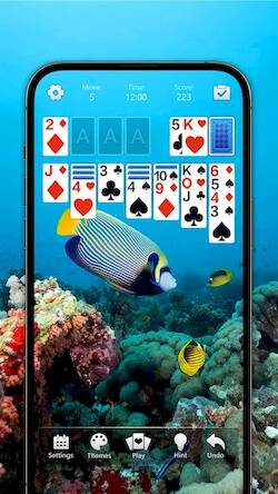 Скачать взломанную Solitaire Classic Card Games [Много денег] MOD apk на Андроид