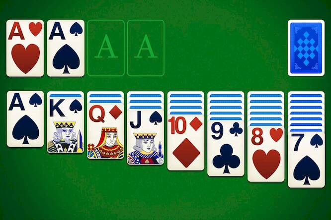 Скачать взломанную Пасьянс Карточная игра [Много монет] MOD apk на Андроид