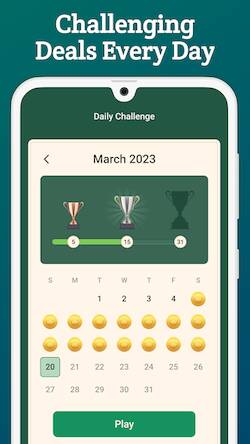 Скачать взломанную Solitaire - Classic Klondike [Бесплатные покупки] MOD apk на Андроид