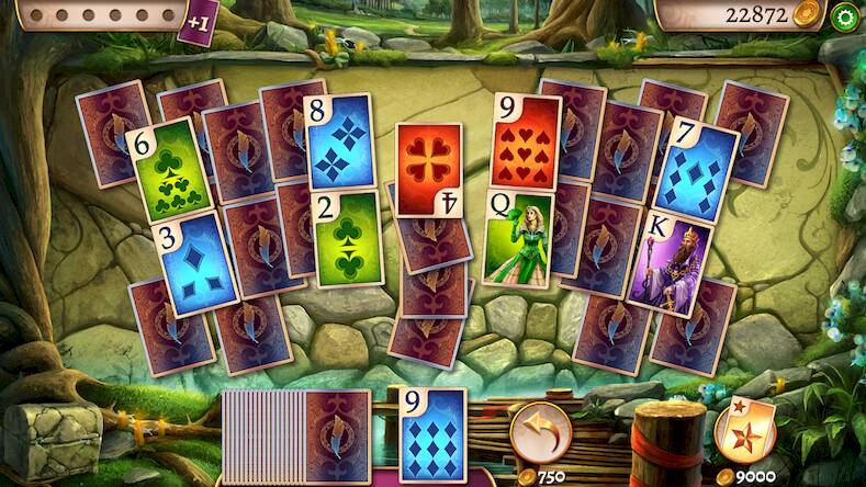 Скачать взломанную Solitaire Royals Matching Game [Много денег] MOD apk на Андроид
