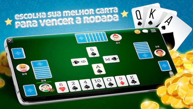 Скачать взломанную Espadas Online: Spades Classic [Мод меню] MOD apk на Андроид