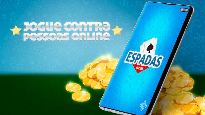 Скачать взломанную Espadas Online: Spades Classic [Мод меню] MOD apk на Андроид
