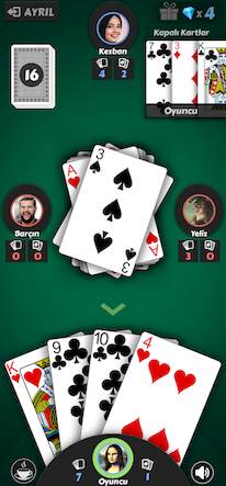 Скачать взломанную Pişti - İnternetsiz [Мод меню] MOD apk на Андроид