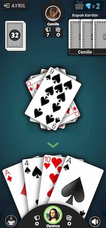 Скачать взломанную Pişti - İnternetsiz [Мод меню] MOD apk на Андроид