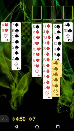 Скачать взломанную Spiderette Solitaire [Мод меню] MOD apk на Андроид