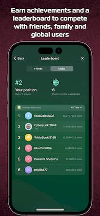 Скачать взломанную Solitaire - Classic Card Games [Много денег] MOD apk на Андроид