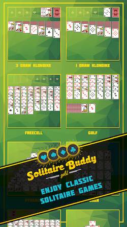 Скачать взломанную Solitaire Buddy Gold [Мод меню] MOD apk на Андроид