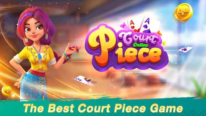 Скачать взломанную Courtpiece Multiplayer [Много монет] MOD apk на Андроид