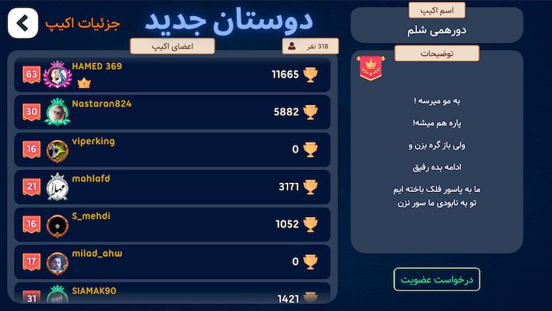 Скачать взломанную Boresh - Online Hokm/Shelem [Бесплатные покупки] MOD apk на Андроид