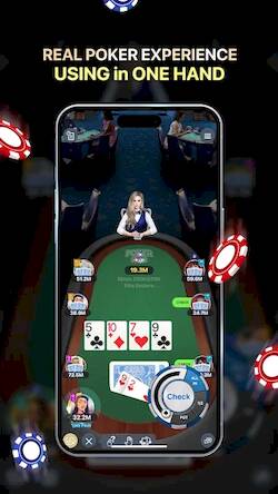 Скачать взломанную Poker999 - Texas Holdem Game [Много денег] MOD apk на Андроид
