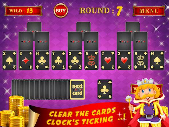 Скачать взломанную Pyramid Solitaire [Много монет] MOD apk на Андроид