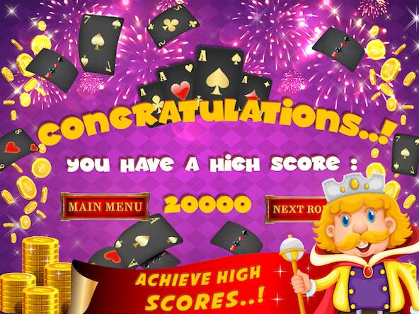 Скачать взломанную Pyramid Solitaire [Много монет] MOD apk на Андроид